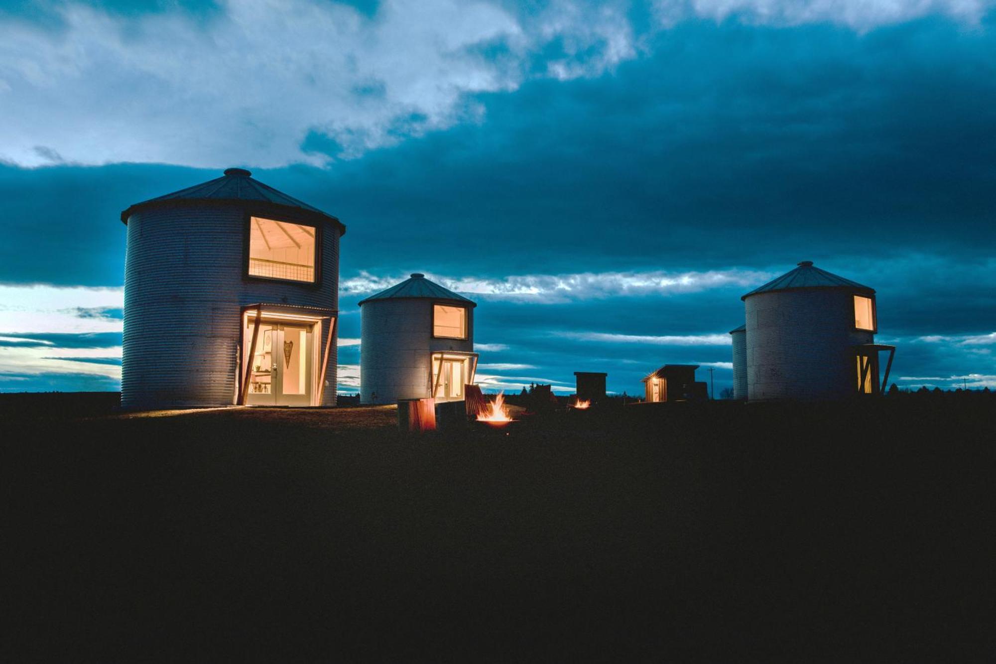 Clark Farm Silos - 5 Silo Mountain View Retreat Калиспел Екстериор снимка