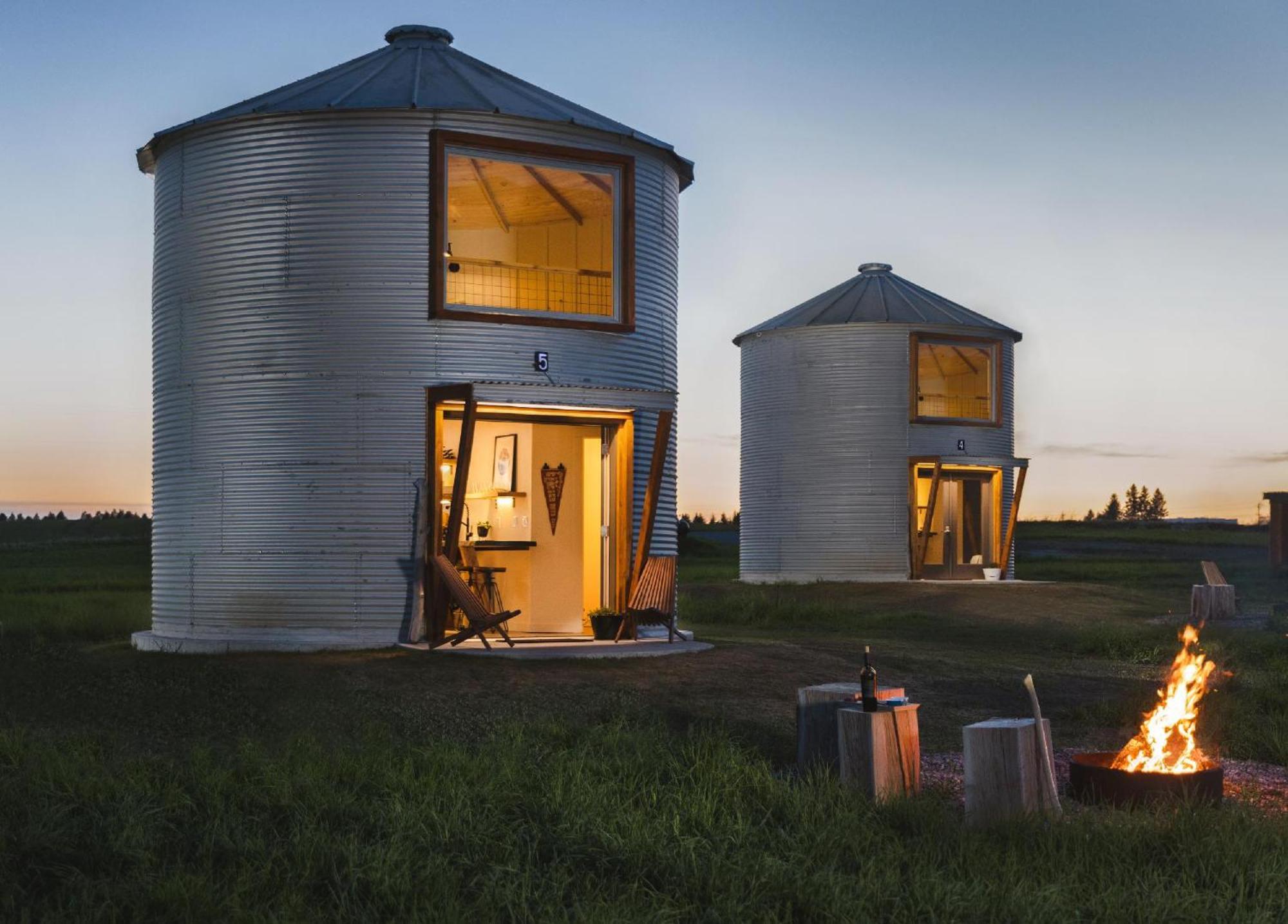 Clark Farm Silos - 5 Silo Mountain View Retreat Калиспел Екстериор снимка